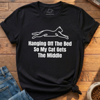 Hanging Off The Bed T-Shirt