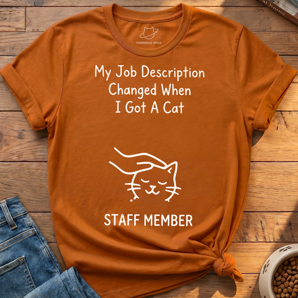 Cat Staff Member T-Shirt