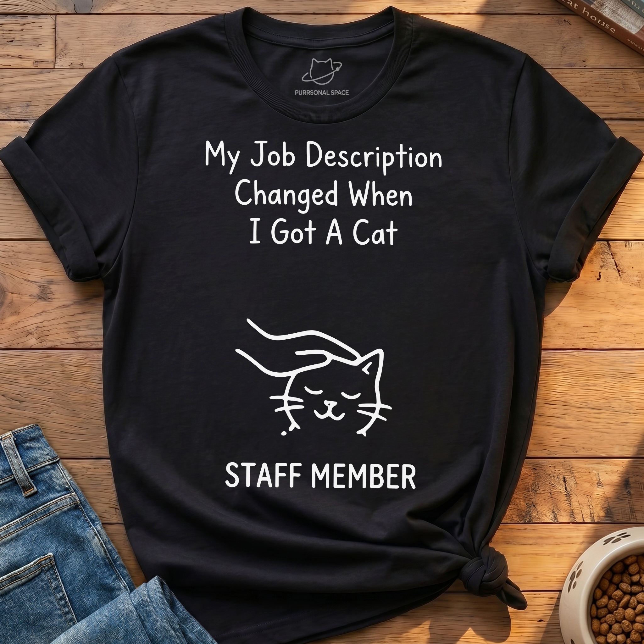 Cat Staff Member T-Shirt