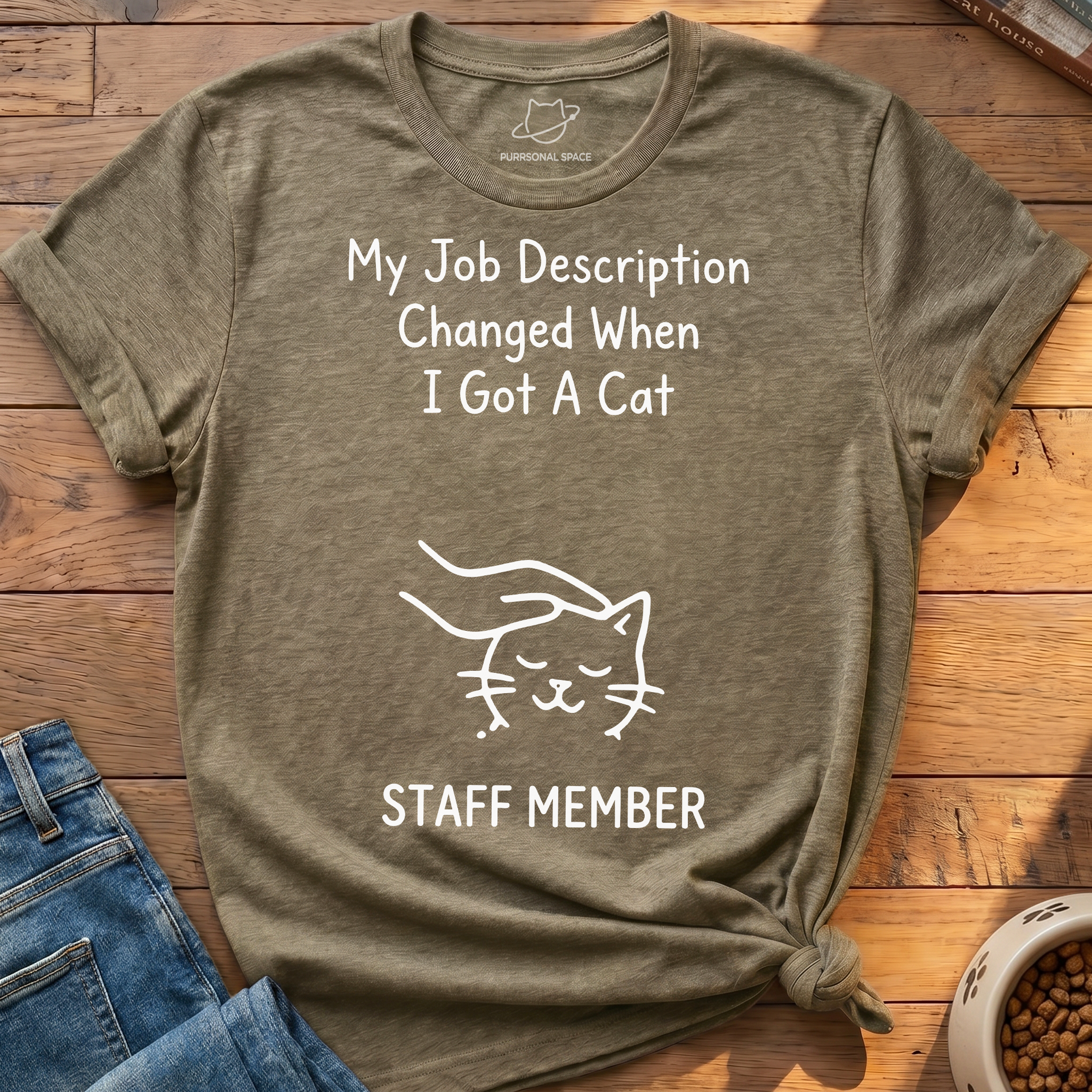 Cat Staff Member T-Shirt