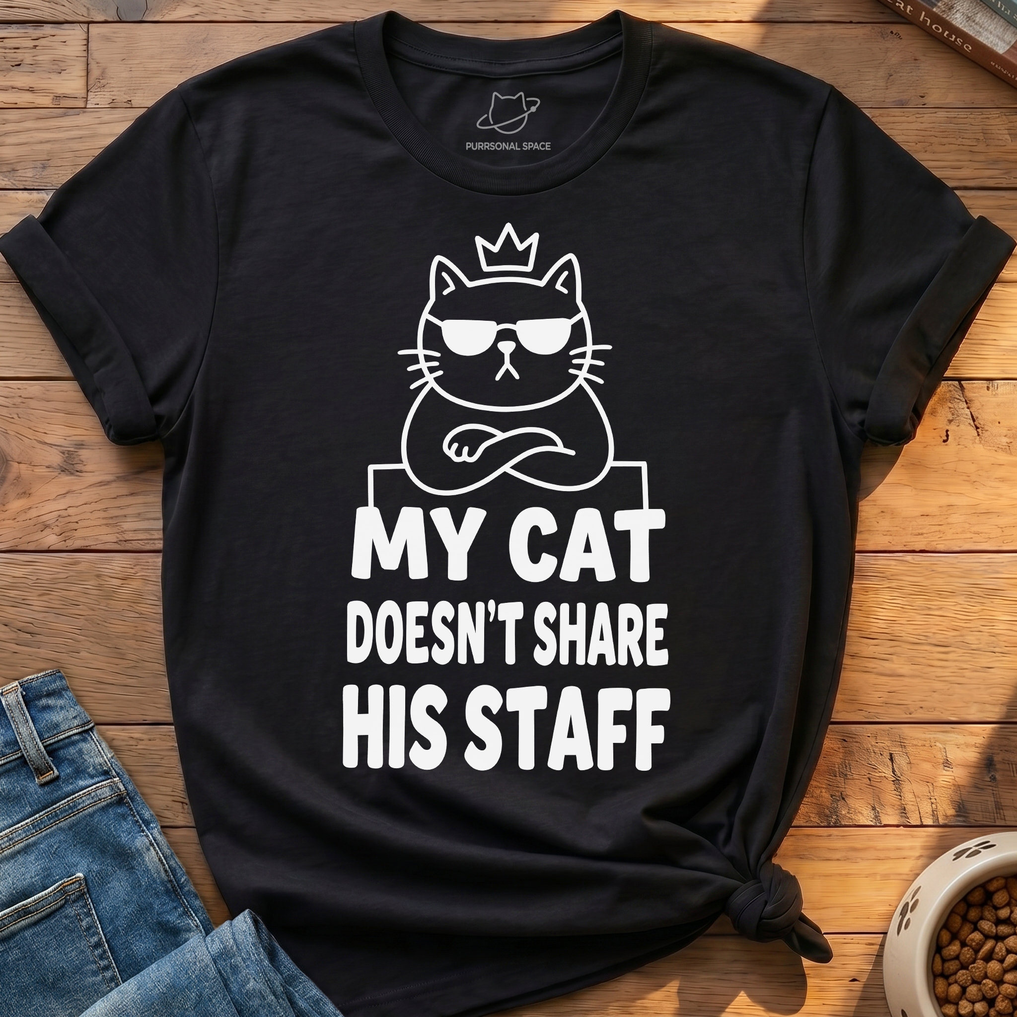 My Cat Doesnt Share T-Shirt