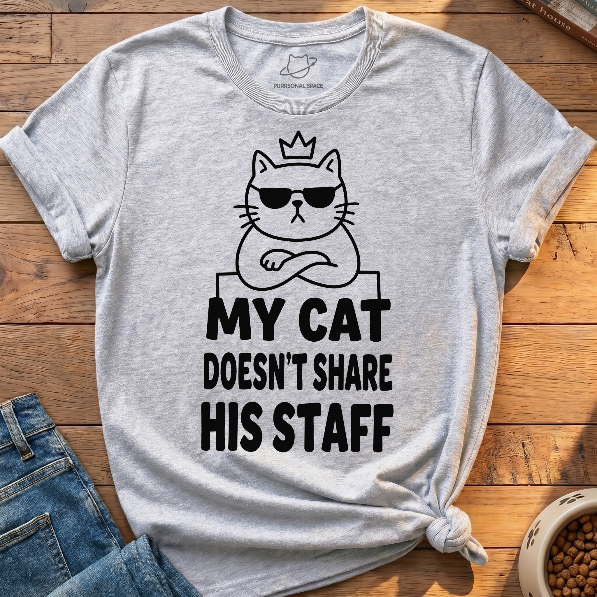 My Cat Doesnt Share T-Shirt