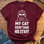 My Cat Doesnt Share T-Shirt