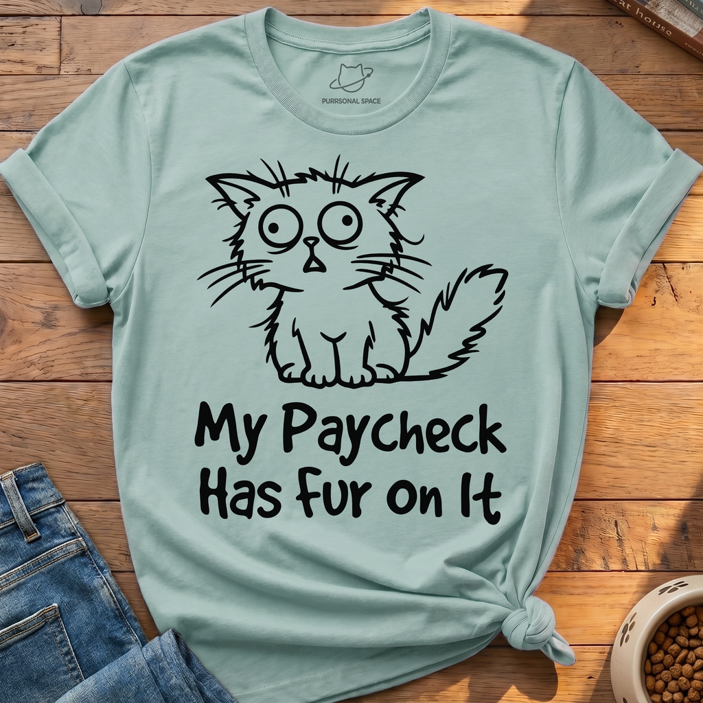 My Paycheck Has Fur T-Shirt
