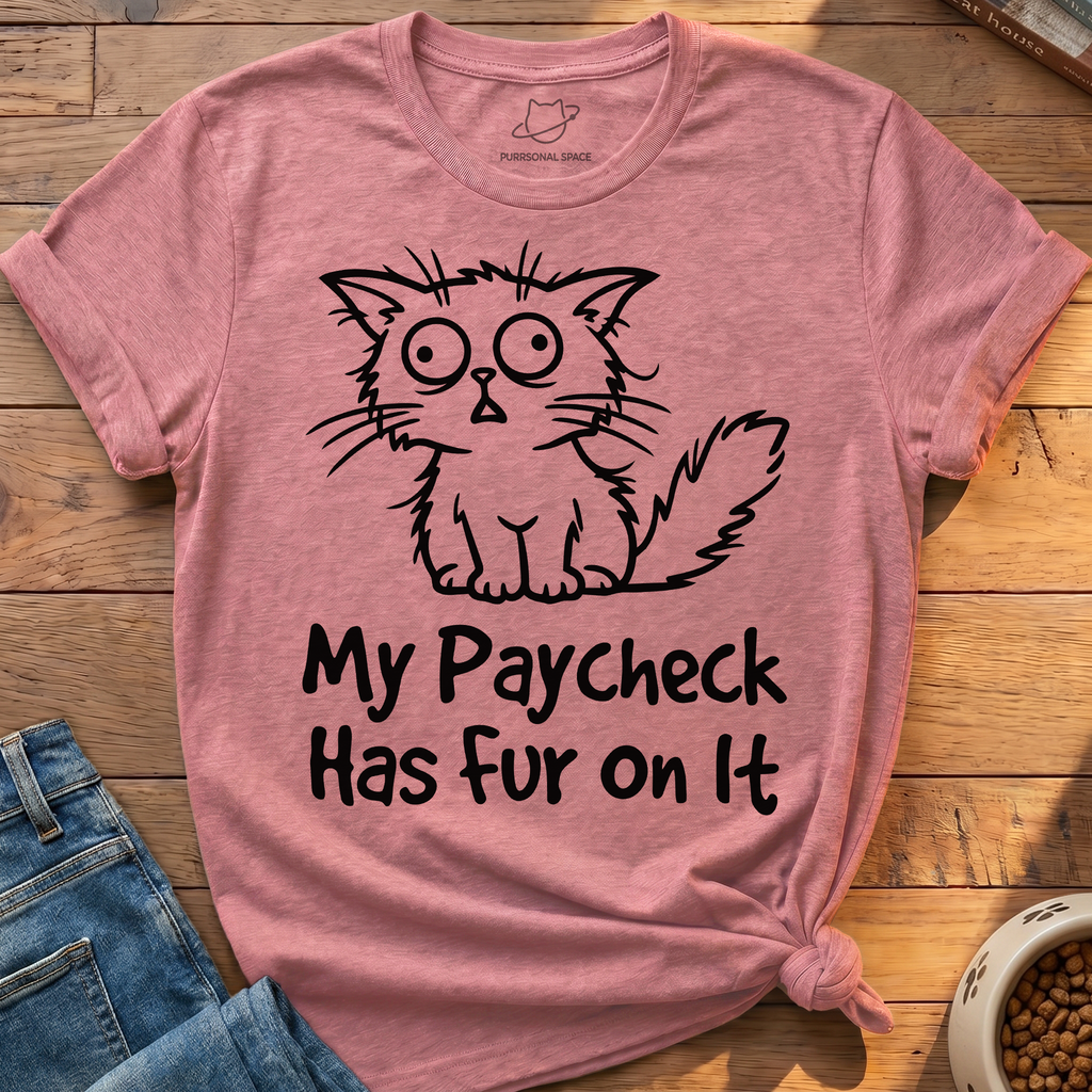 My Paycheck Has Fur T-Shirt