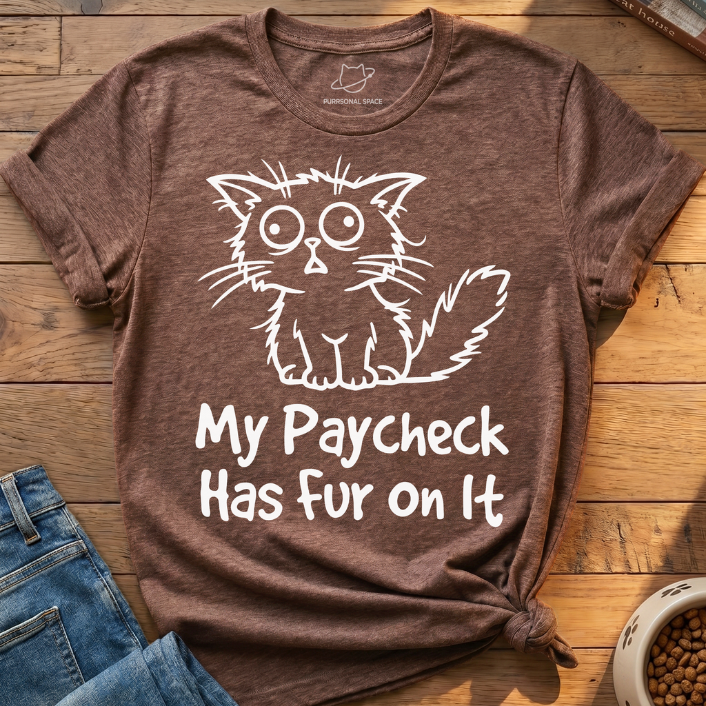 My Paycheck Has Fur T-Shirt