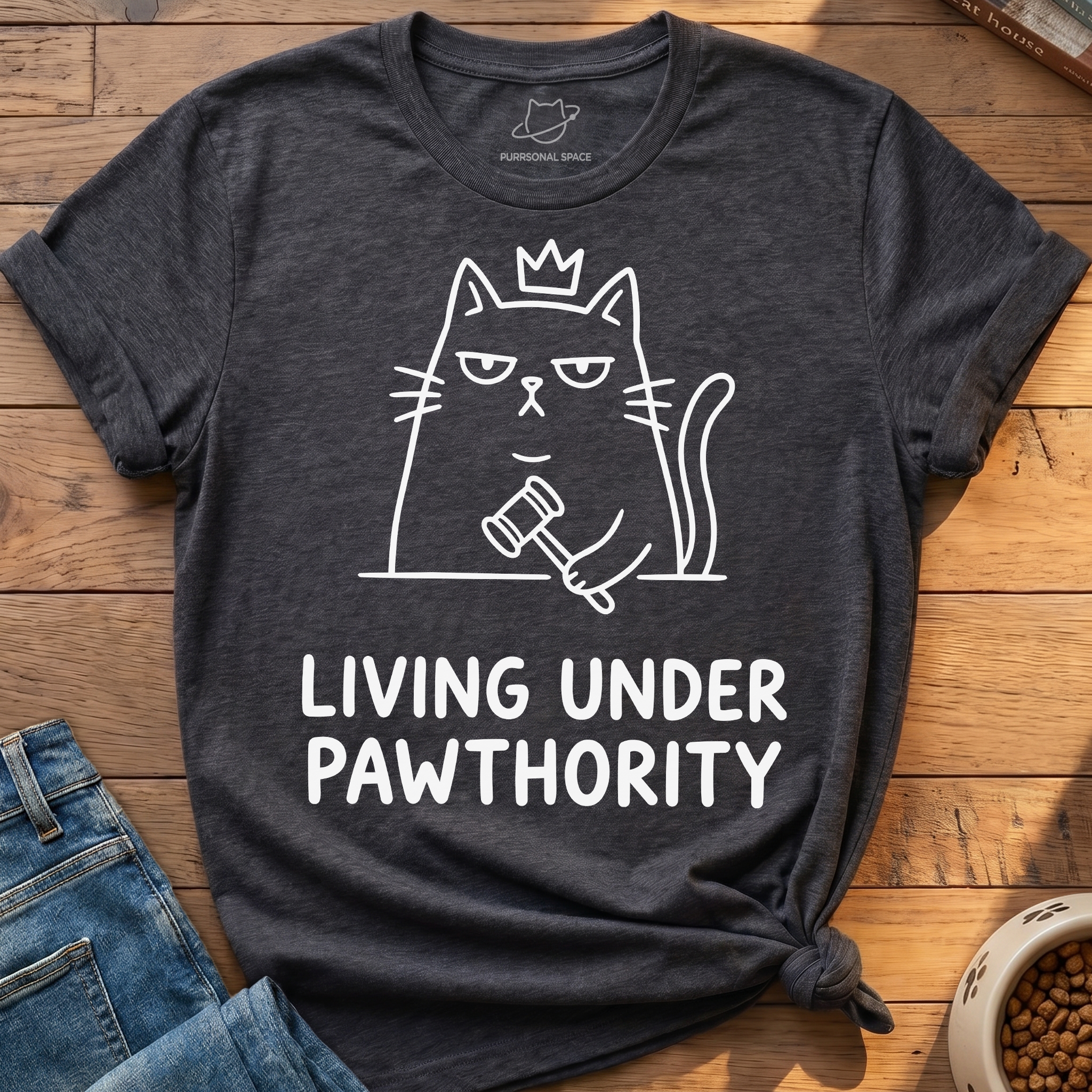 Under Pawthority T-Shirt