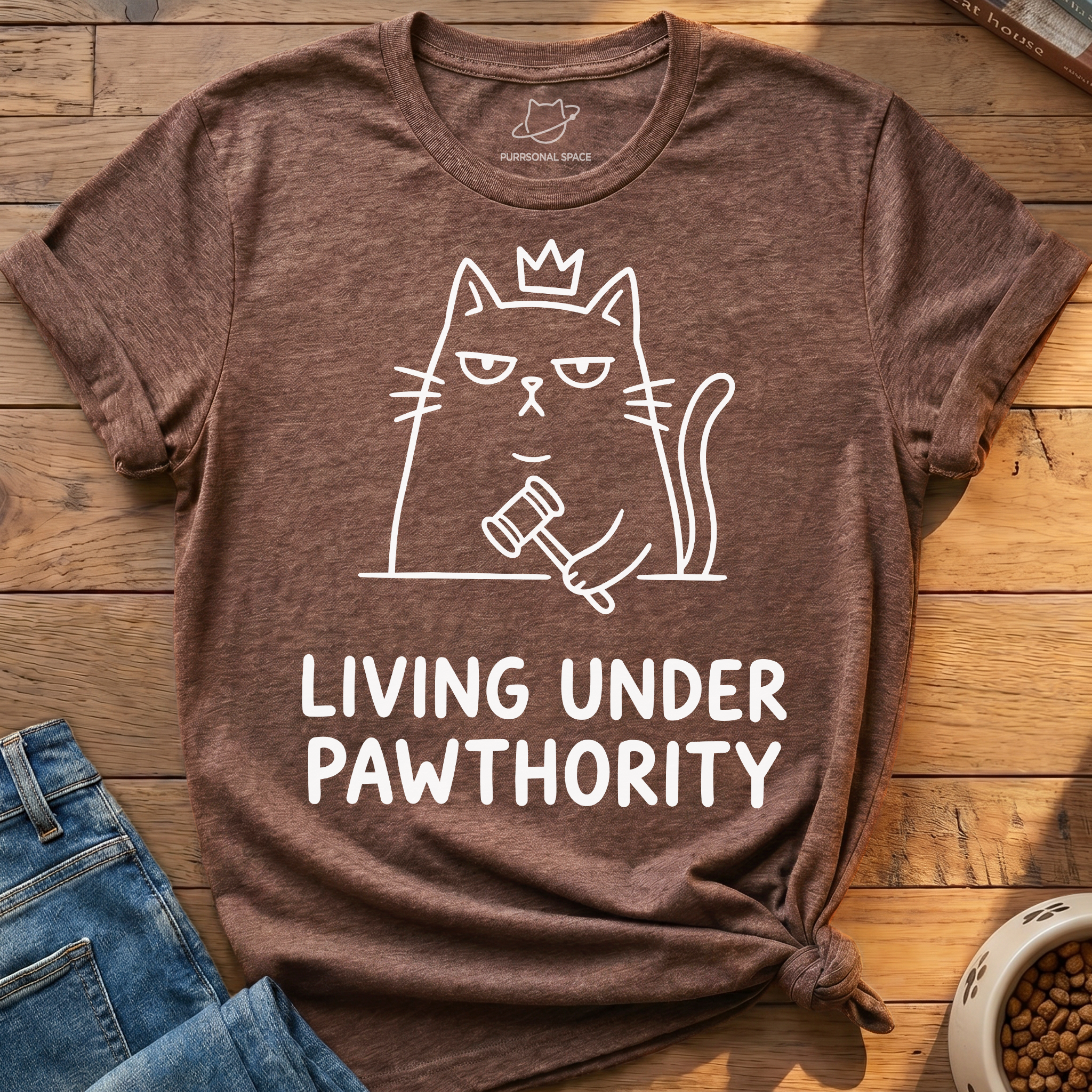 Under Pawthority T-Shirt