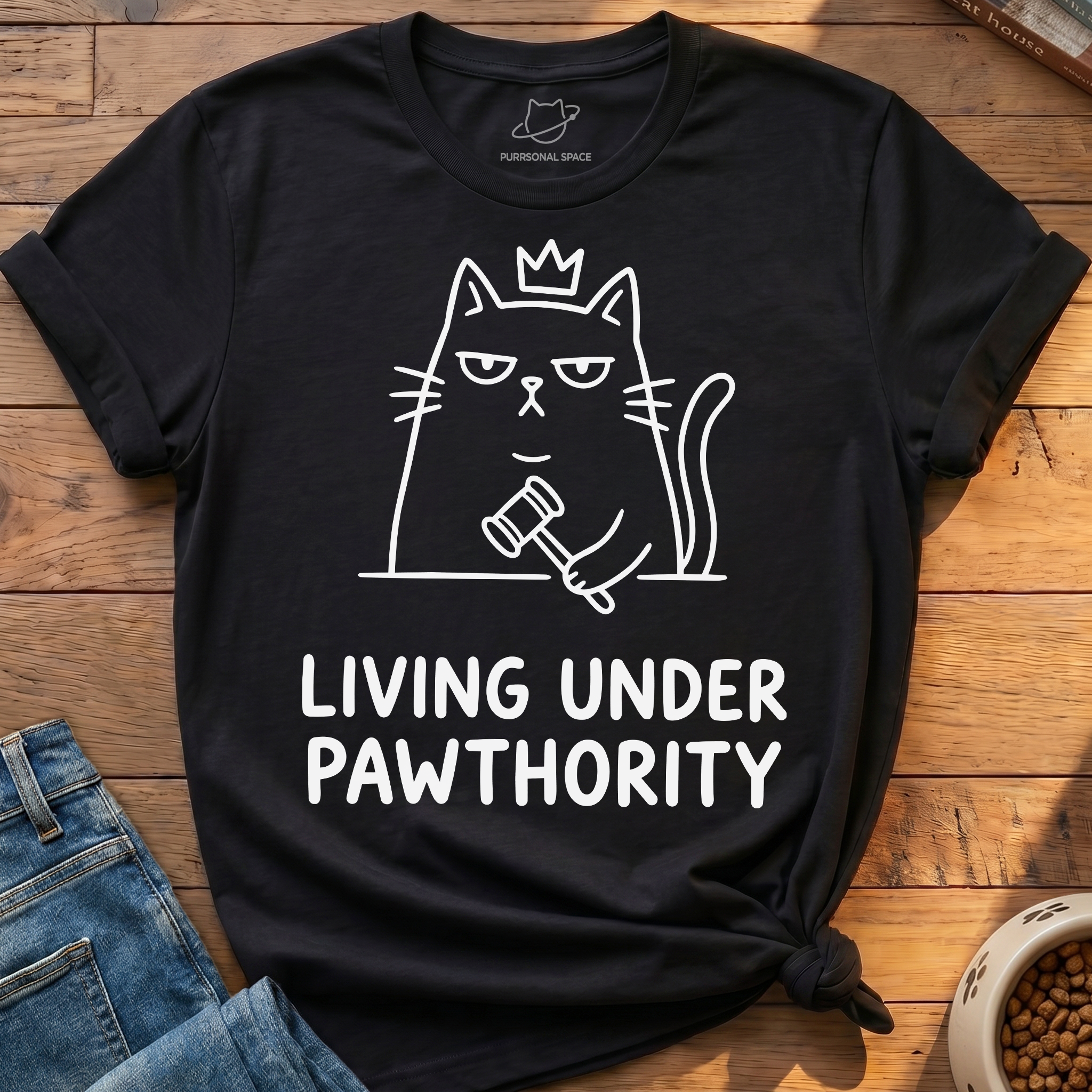 Under Pawthority T-Shirt