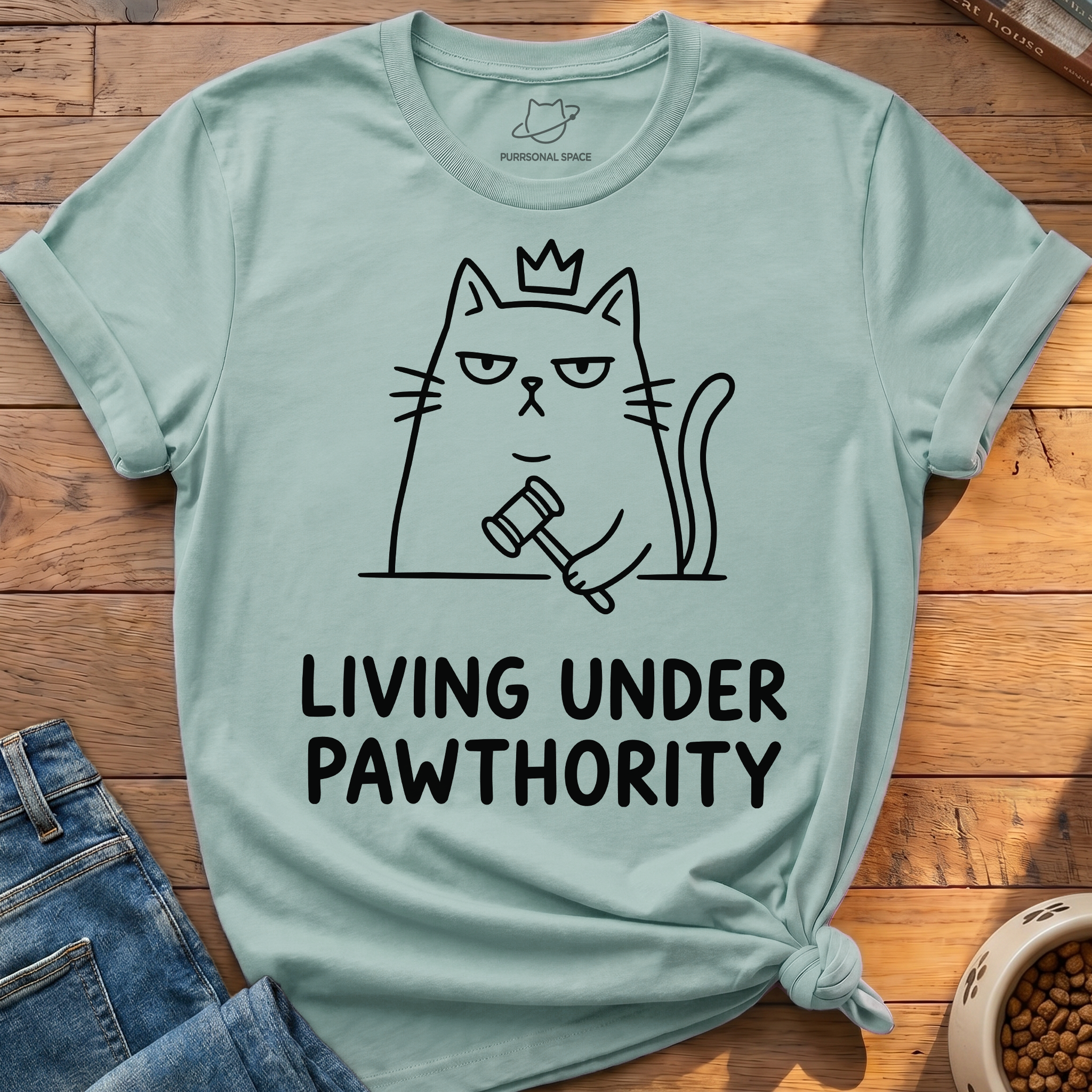 Under Pawthority T-Shirt