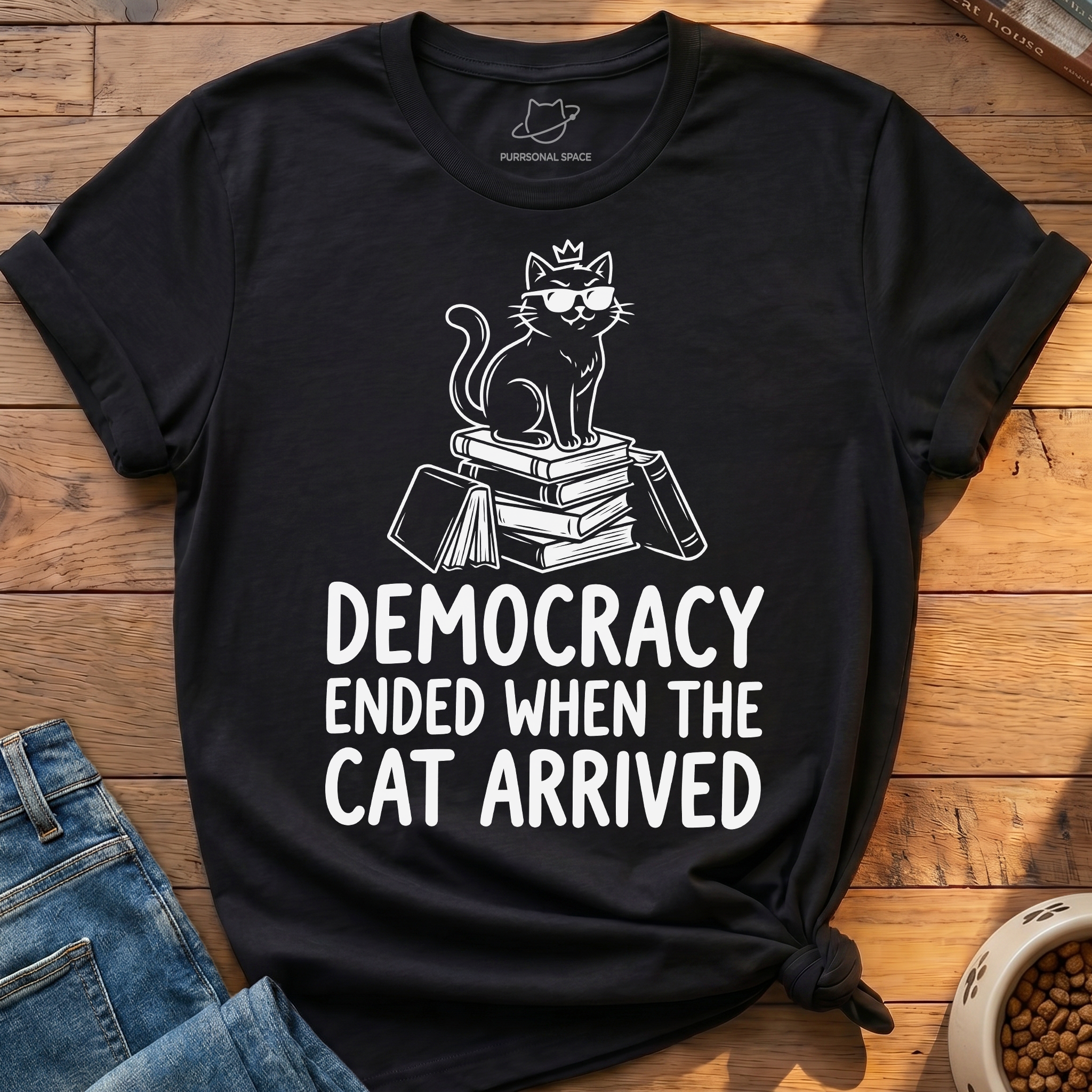 The Cat Arrived T-Shirt