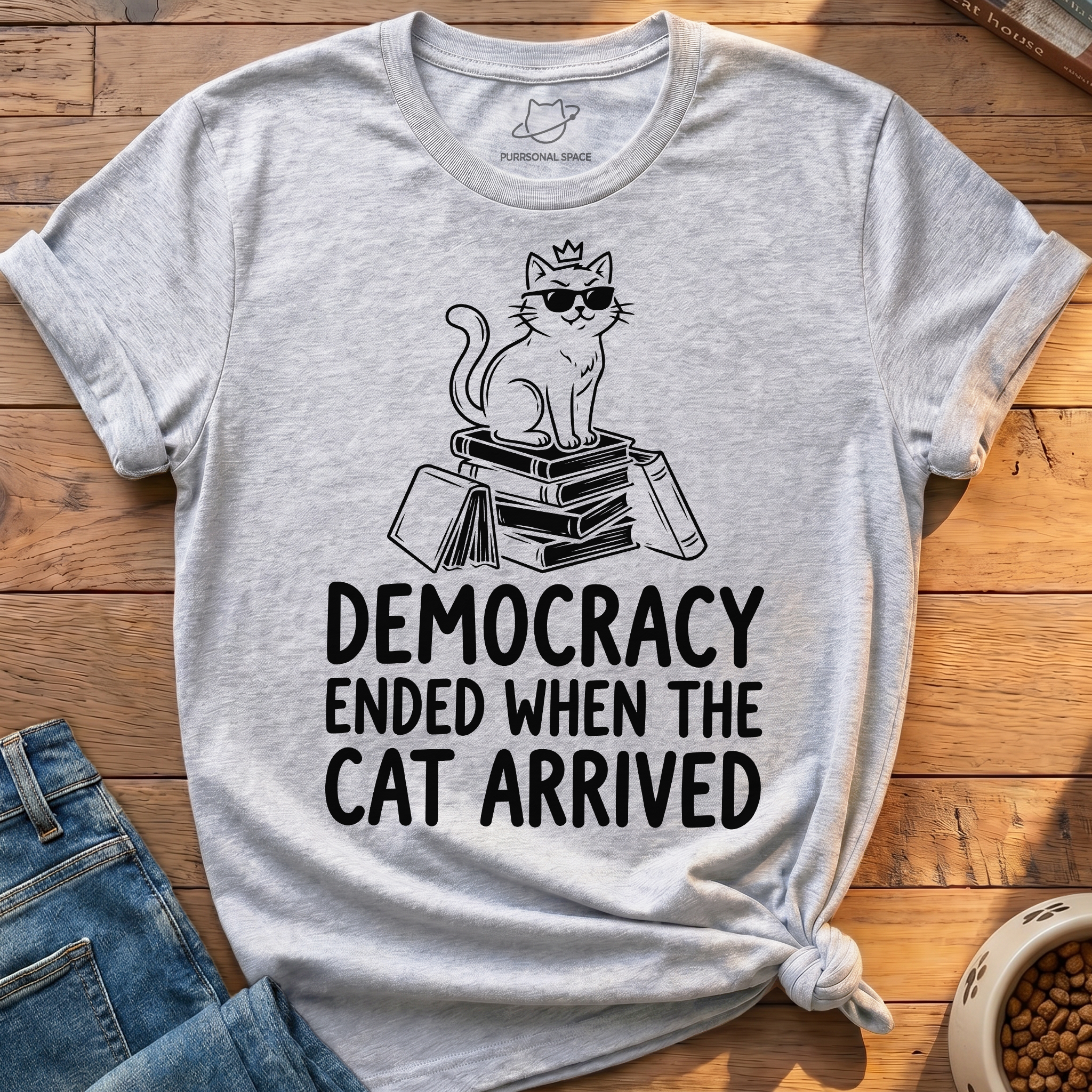 The Cat Arrived T-Shirt