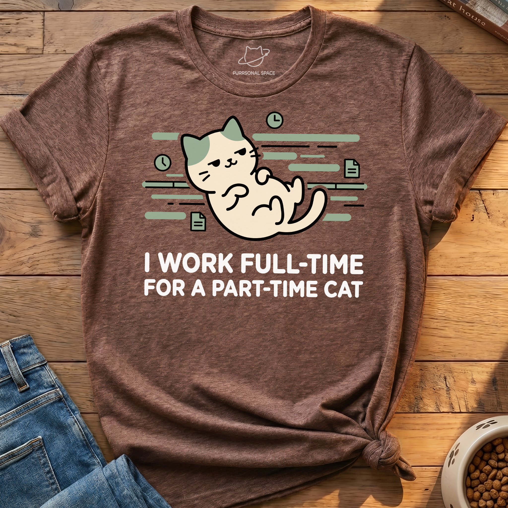Part-time Cat T-Shirt