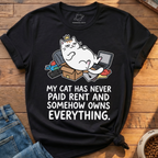Cat Owns Everything T-Shirt