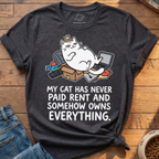Cat Owns Everything T-Shirt