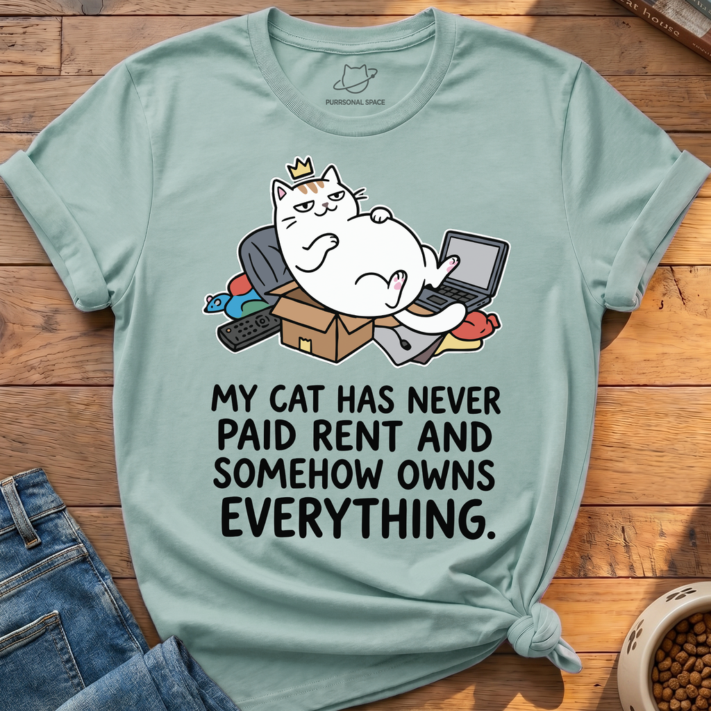 Cat Owns Everything T-Shirt