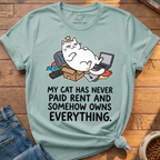 Cat Owns Everything T-Shirt