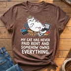 Cat Owns Everything T-Shirt