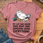 Cat Owns Everything T-Shirt