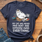 Cat Owns Everything T-Shirt