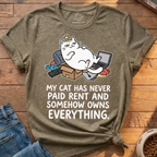 Cat Owns Everything T-Shirt