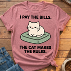 Cat Makes Rules T-Shirt