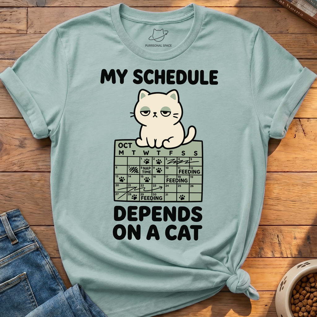 Depends On A Cat T-Shirt