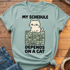 Depends On A Cat T-Shirt