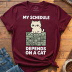 Depends On A Cat T-Shirt