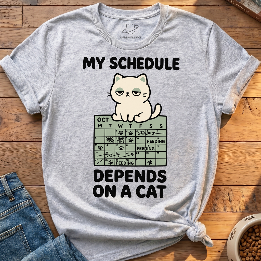 Depends On A Cat T-Shirt