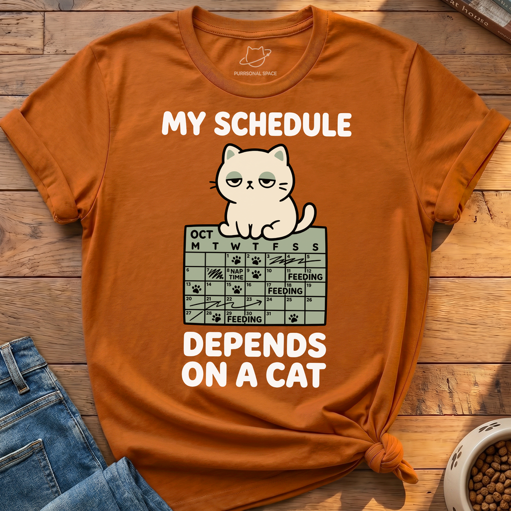 Depends On A Cat T-Shirt