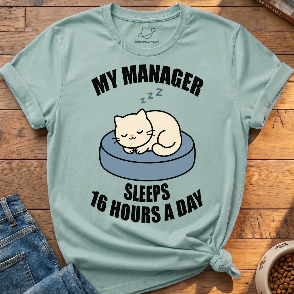 My Manager Sleeps T-Shirt