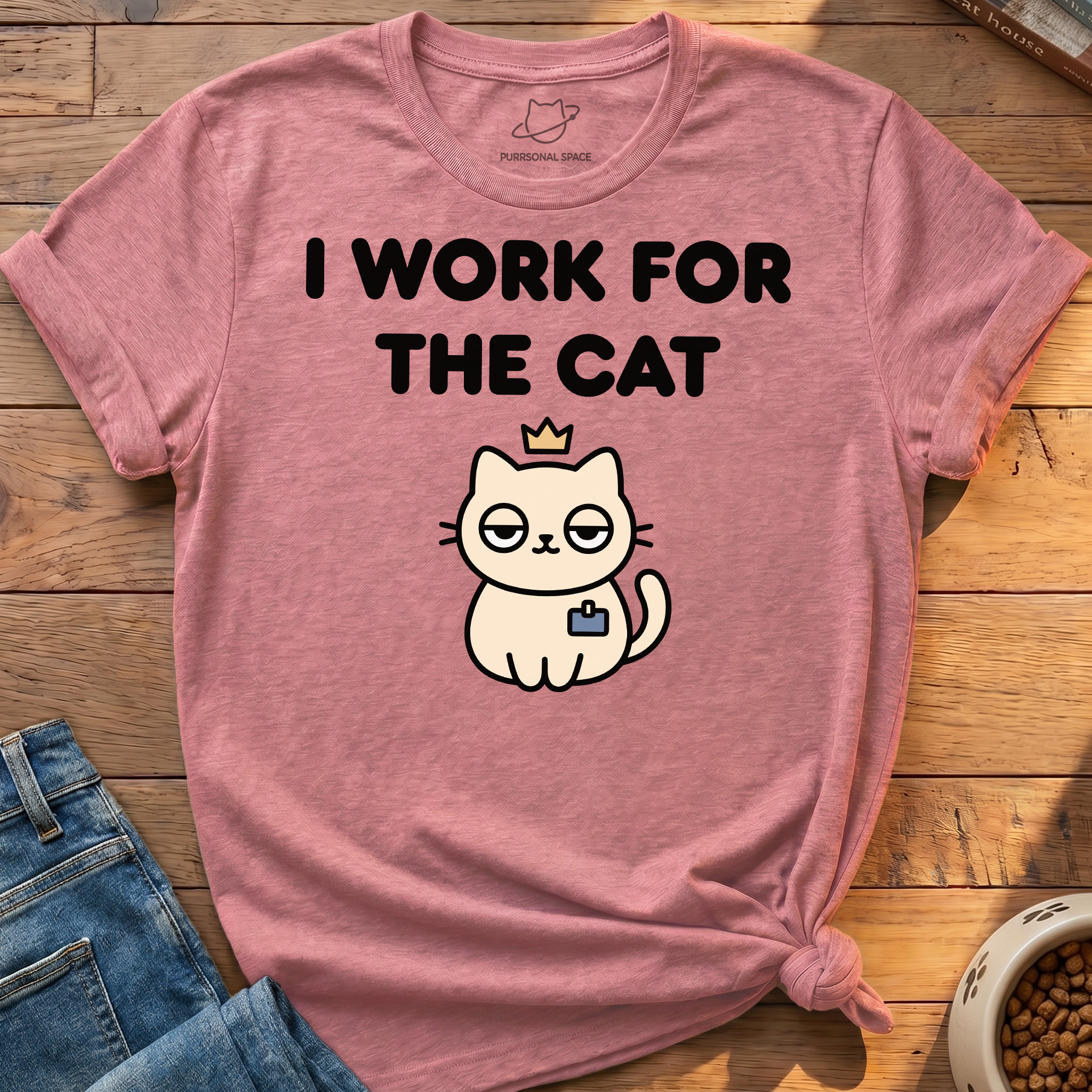 Work For The Cat T-Shirt