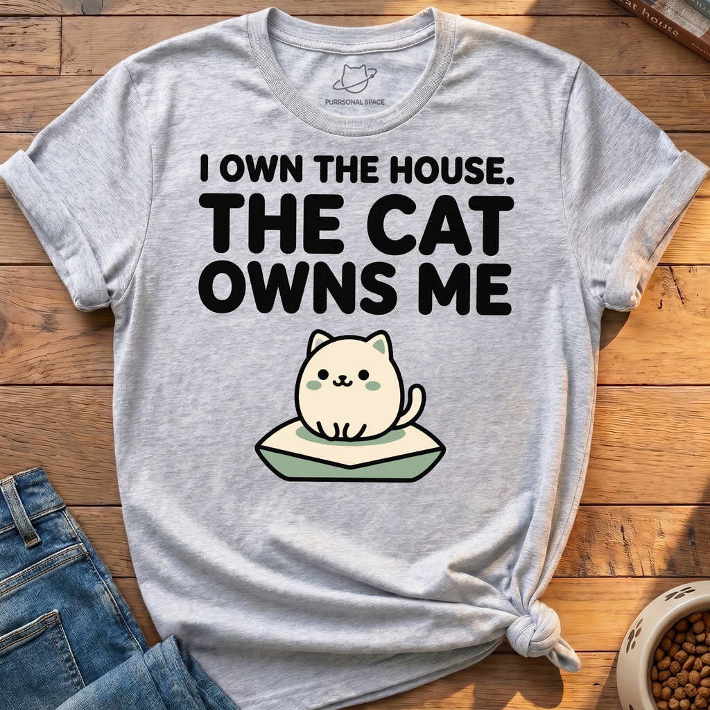 Cat Owns Me T-Shirt