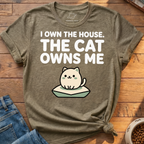 Cat Owns Me T-Shirt