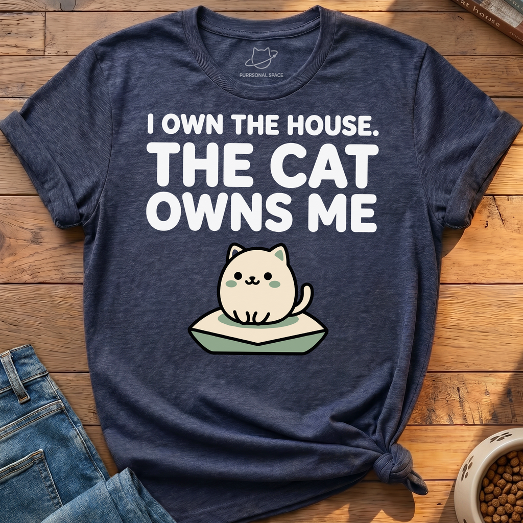 Cat Owns Me T-Shirt