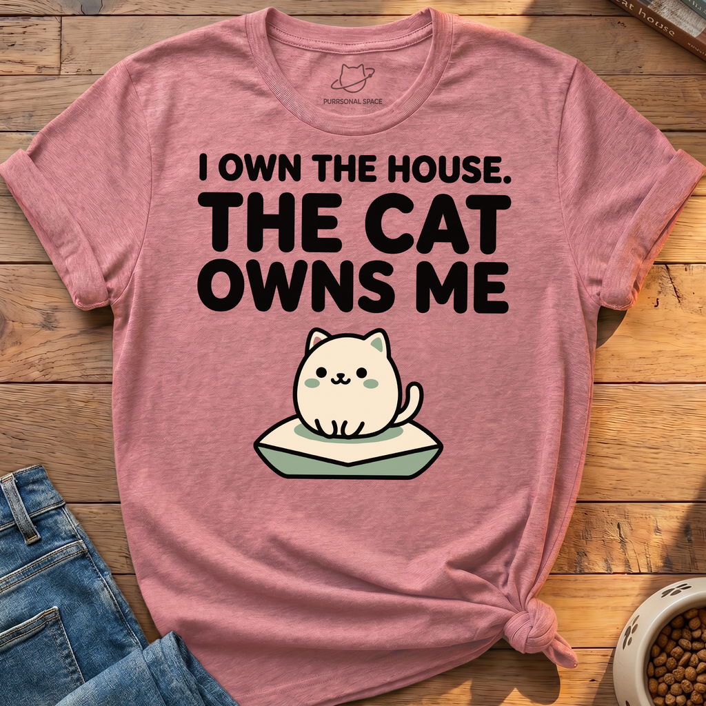 Cat Owns Me T-Shirt