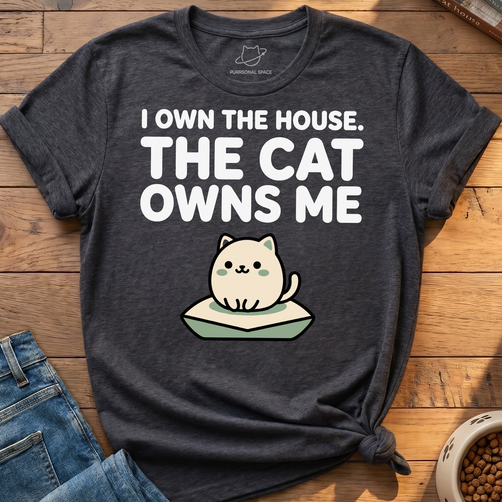 Cat Owns Me T-Shirt