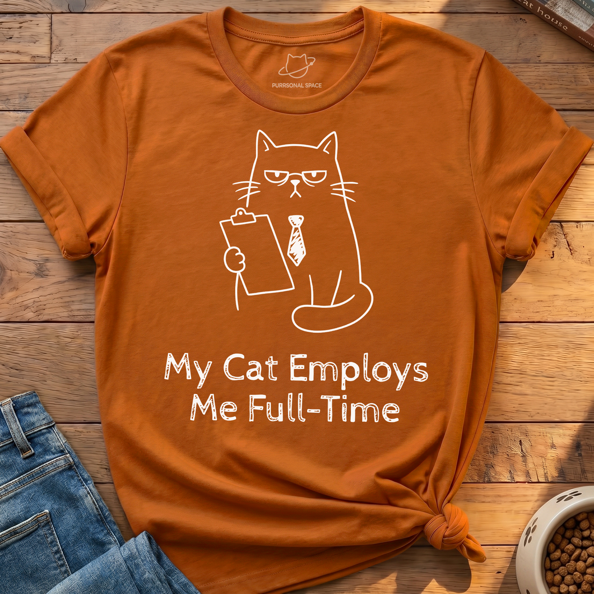 Cat Employs Me T-Shirt