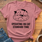 Cat Standard Time T-Shirt