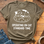 Cat Standard Time T-Shirt