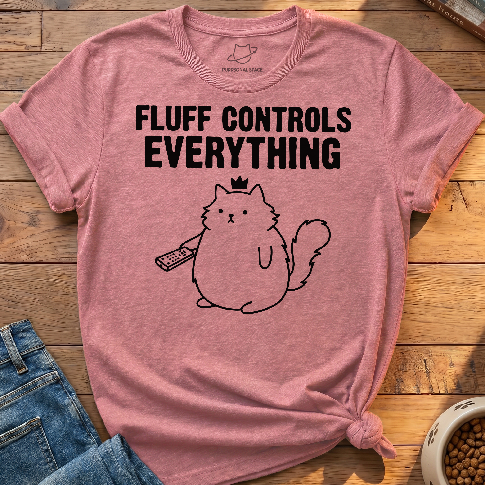 Fluff Controls Everything T-Shirt