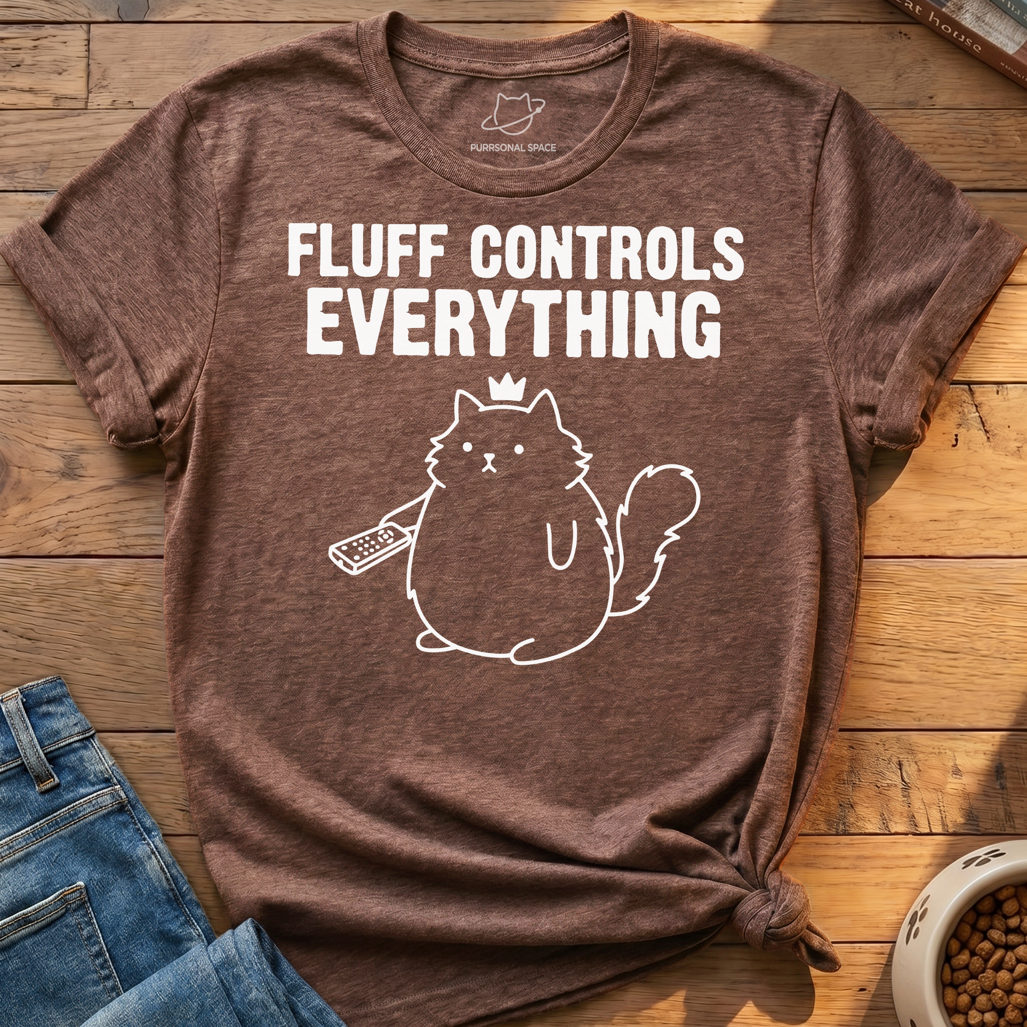 Fluff Controls Everything T-Shirt
