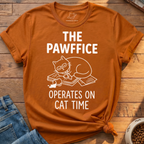 Pawffice Cat Time T-Shirt
