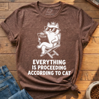 According To Cat T-Shirt