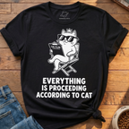 According To Cat T-Shirt