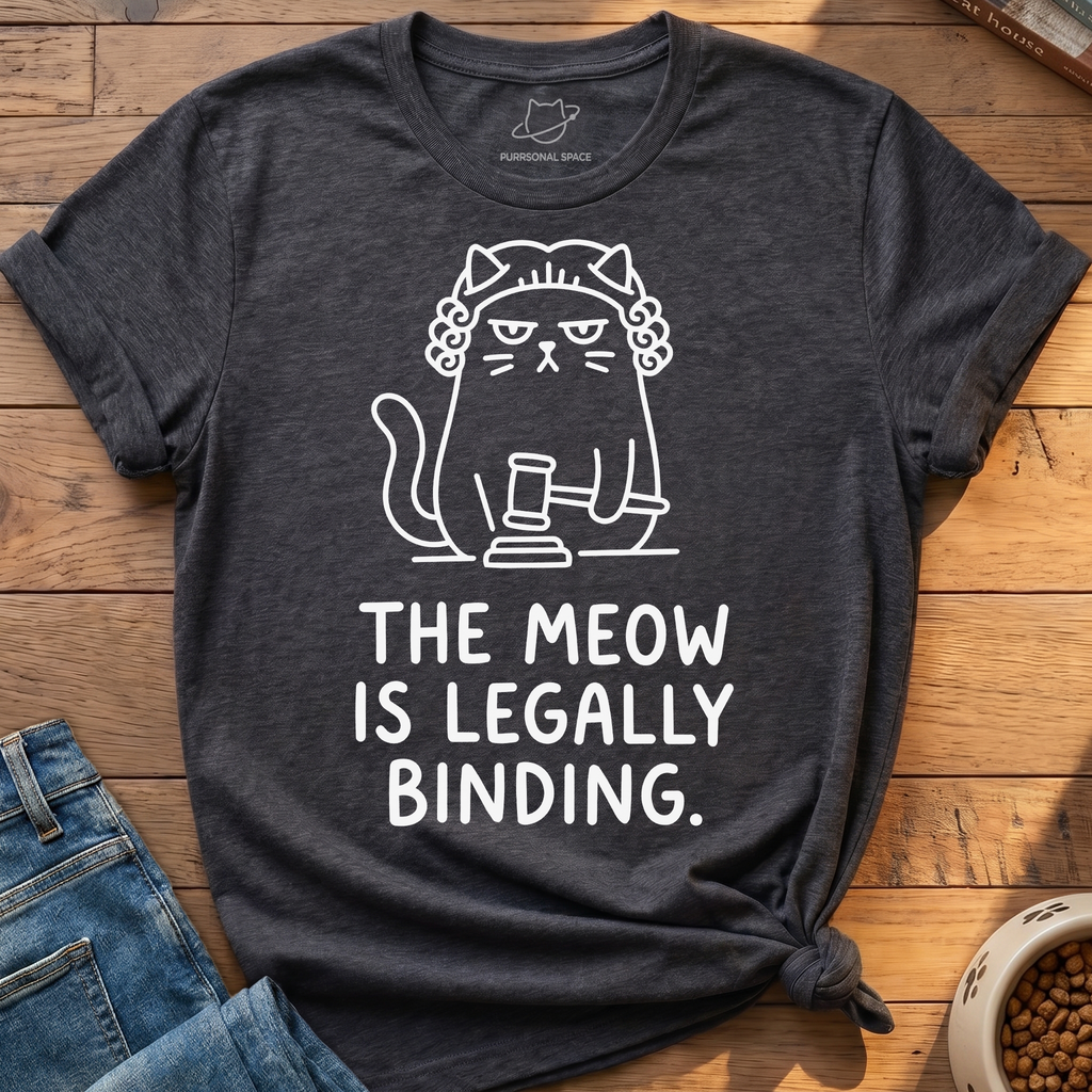 Meow Is Legally Binding T-Shirt