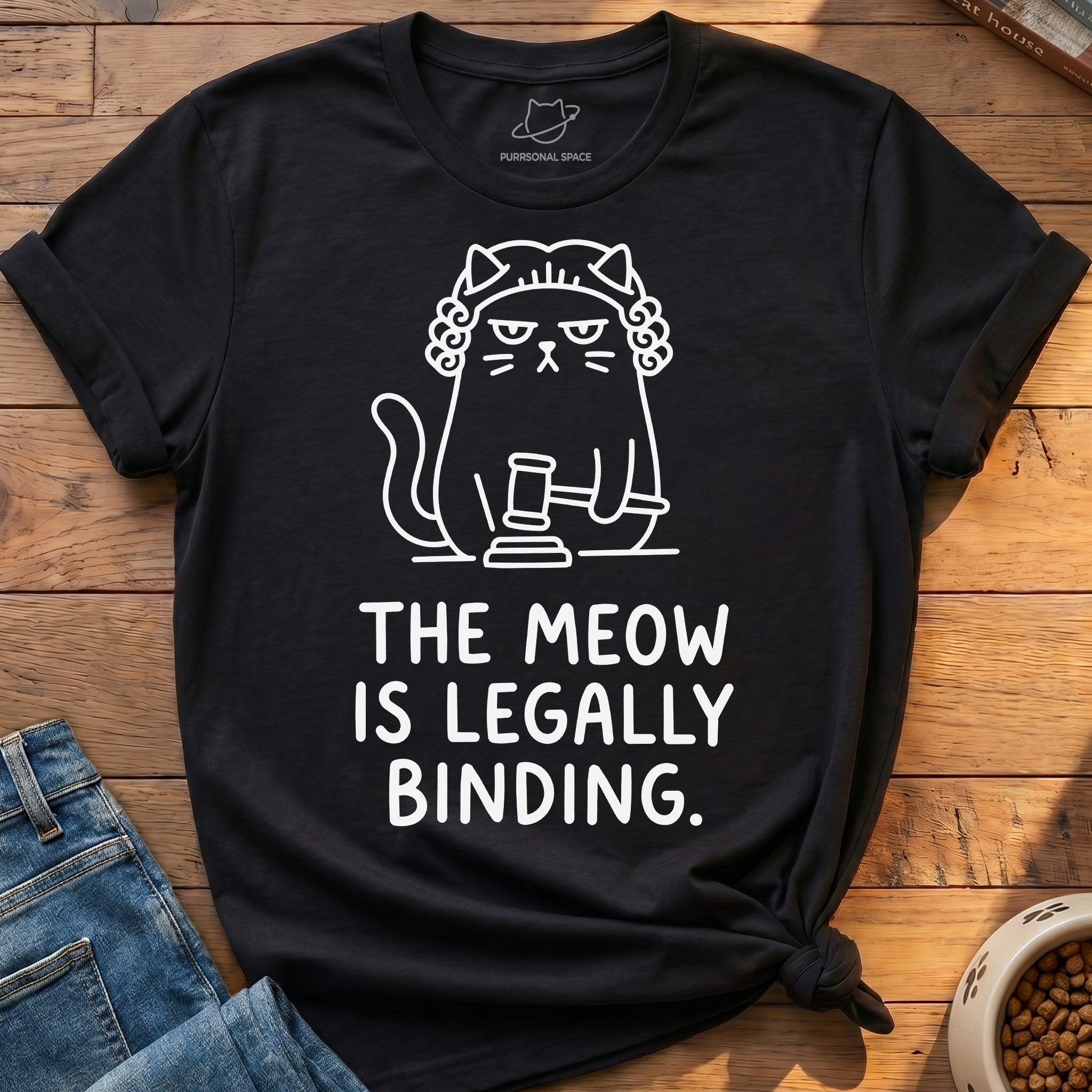 Meow Is Legally Binding T-Shirt