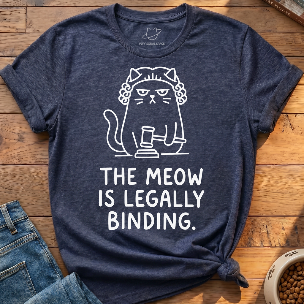 Meow Is Legally Binding T-Shirt
