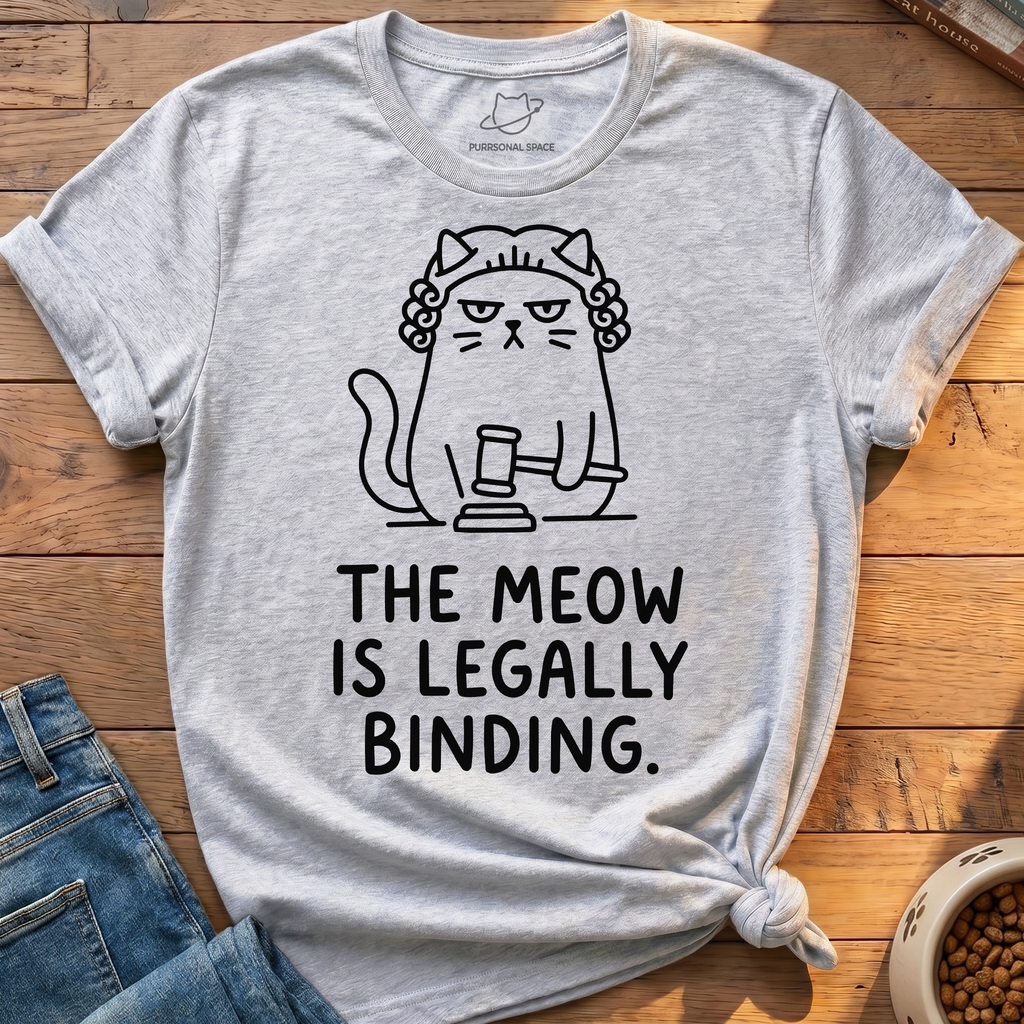 Meow Is Legally Binding T-Shirt
